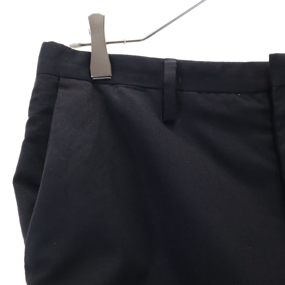 Paul Smith ポールスミス 日本製 スラックスパンツ M ブラック 裾ジップ メンズ