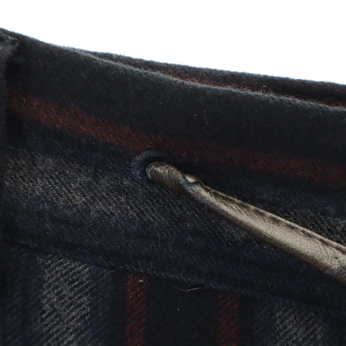 BERNARDO GIUST ベルナルドジュスティ イタリア製 ウールブレンド ストライプ ストレートパンツ 48 メンズ