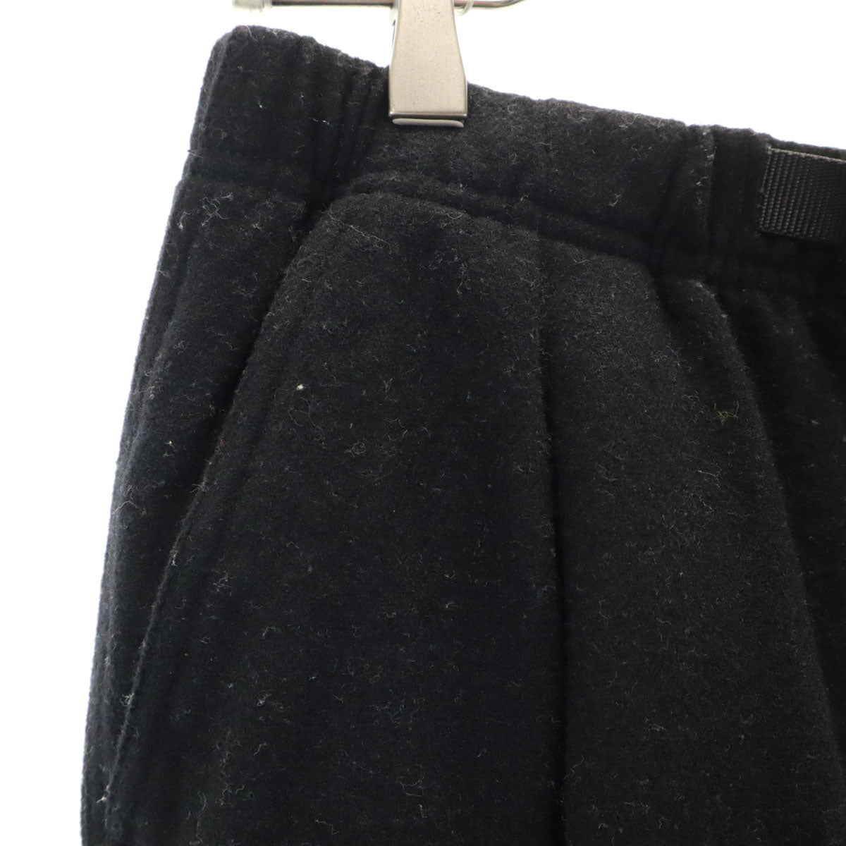 Gramicci グラミチ アウトドア ウールブレンド タック クライミングパンツ M ブラック系 メンズ