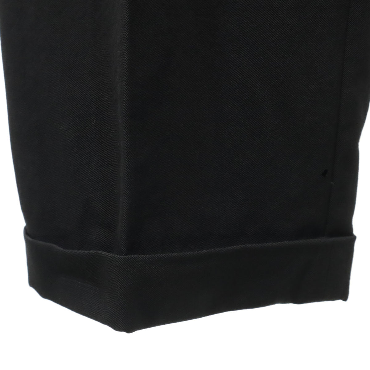 COMME des GARCONS HOMME コムデギャルソンオム 00s 2000年 日本製 ウール 2タック スラックスパンツ S 黒 メンズ