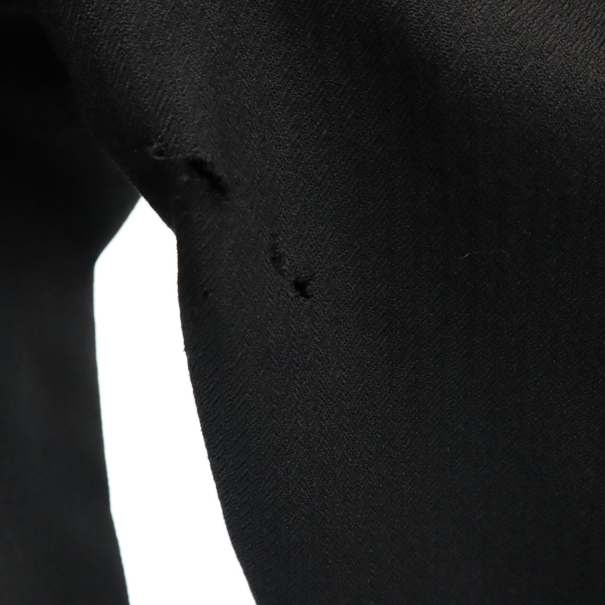 COMME des GARCONS HOMME コムデギャルソンオム 90s 1993年 日本製 ウール オールド 2タック スラックスパンツ S 黒 メンズ