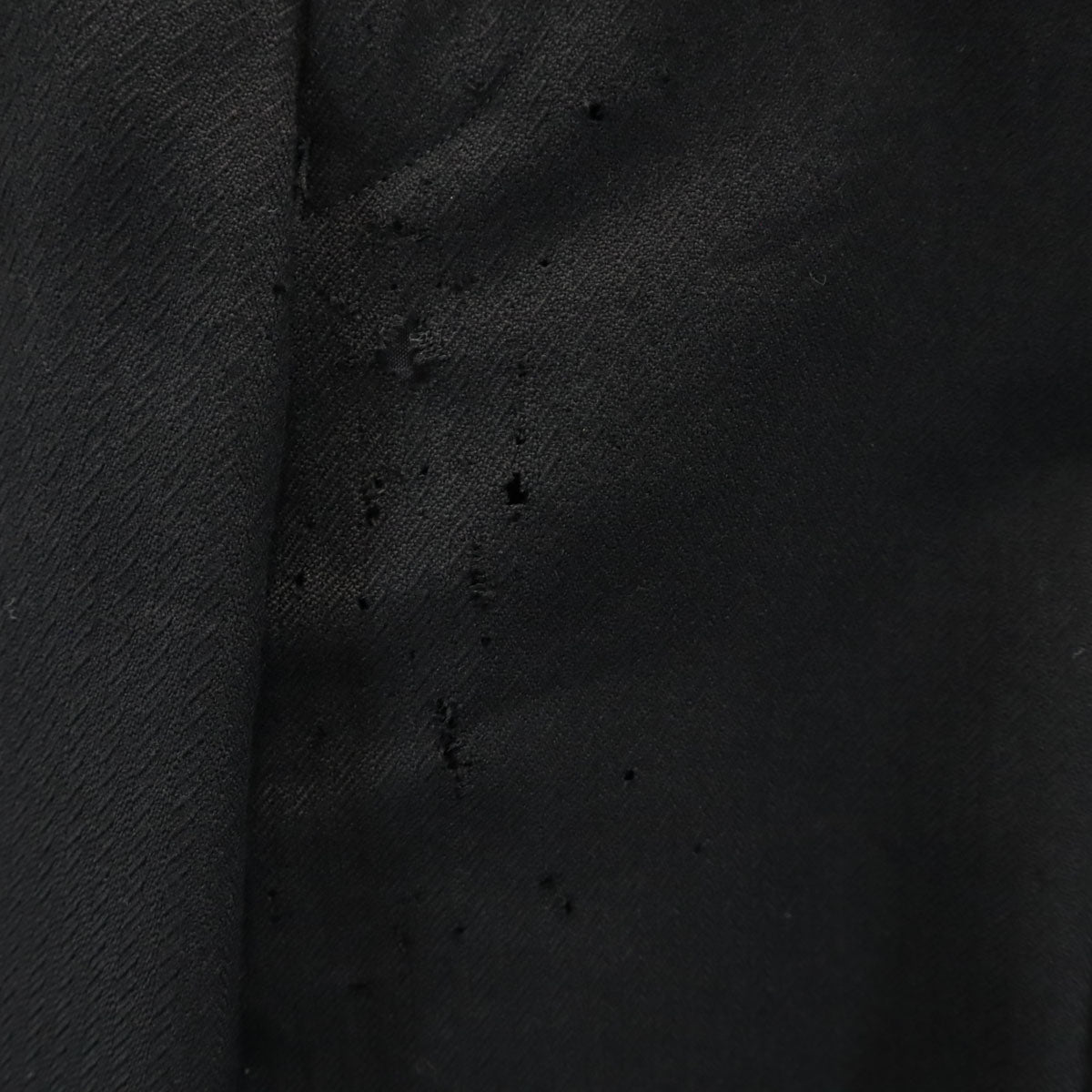 COMME des GARCONS HOMME コムデギャルソンオム 90s 1993年 日本製 ウール オールド 2タック スラックスパンツ S 黒 メンズ