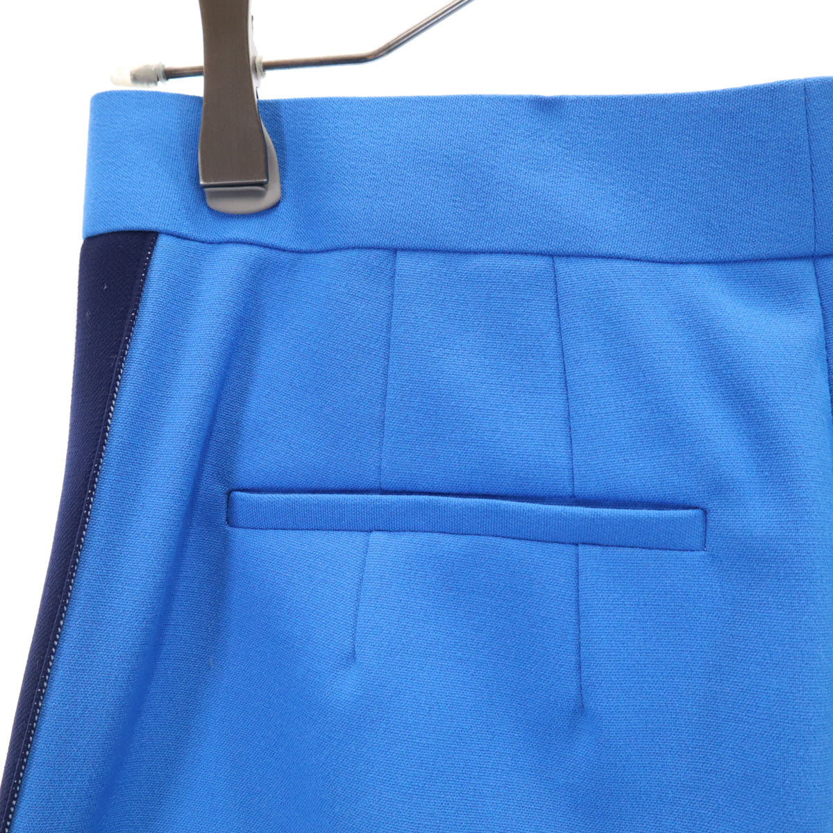 nagonstans ナゴンスタンス 日本製 ストレートパンツ 36 ブルー レディース