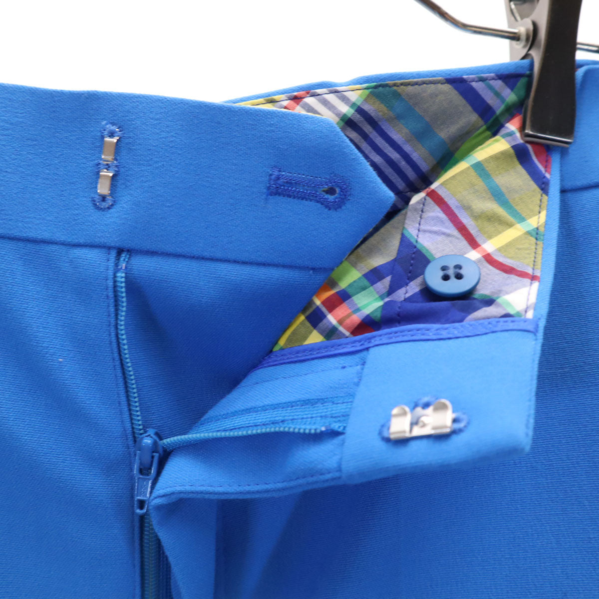 nagonstans ナゴンスタンス 日本製 ストレートパンツ 36 ブルー レディース