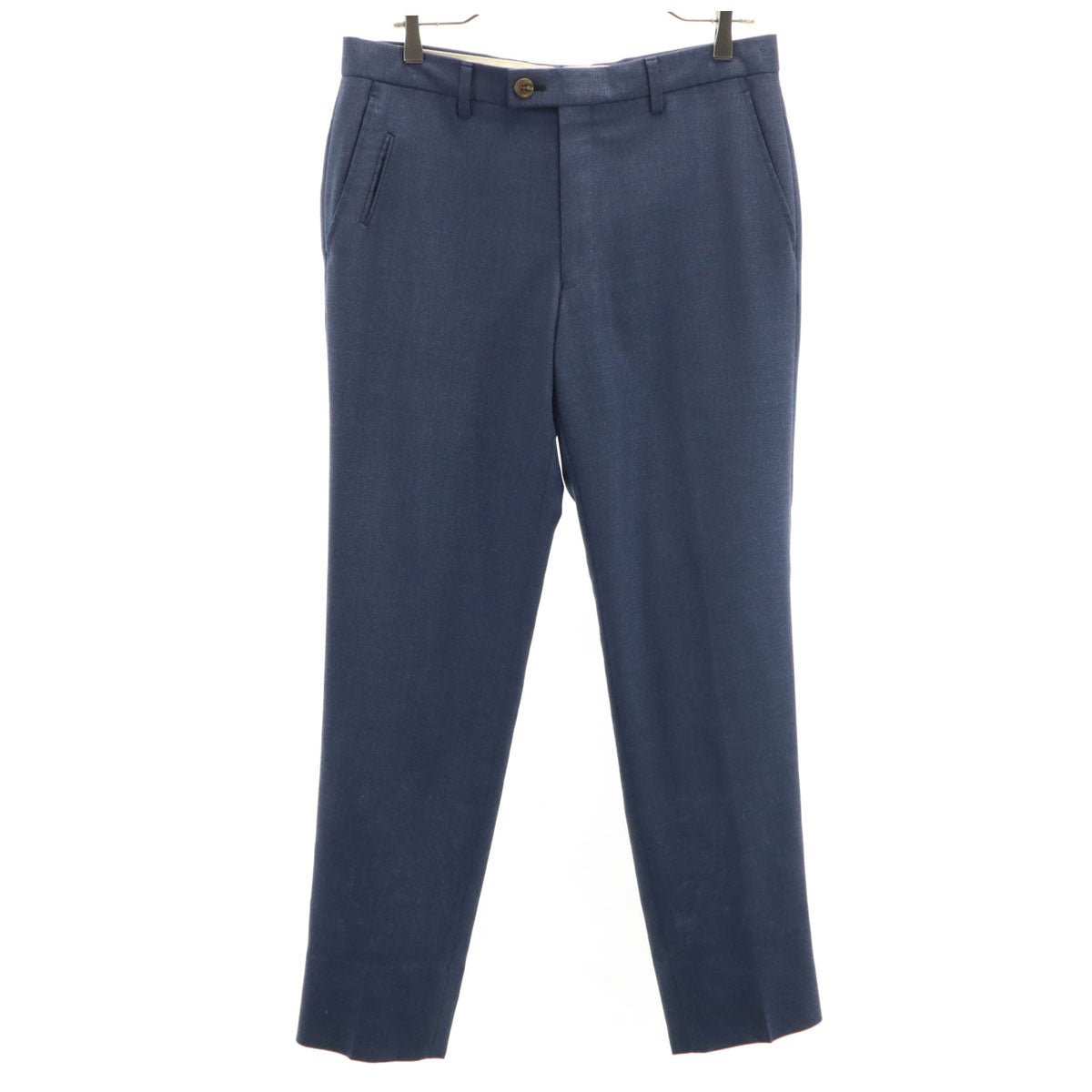 PAUL SMITH COLLECTION ポールスミスコレクション シルクブレンド 日本製 スラックスパンツ 82 ネイビー系 メンズ