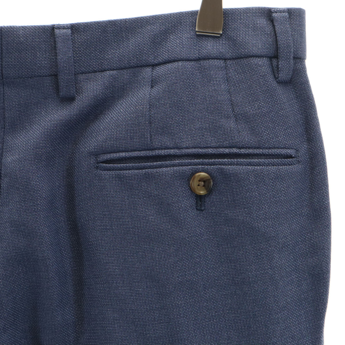 PAUL SMITH COLLECTION ポールスミスコレクション シルクブレンド 日本製 スラックスパンツ 82 ネイビー系 メンズ