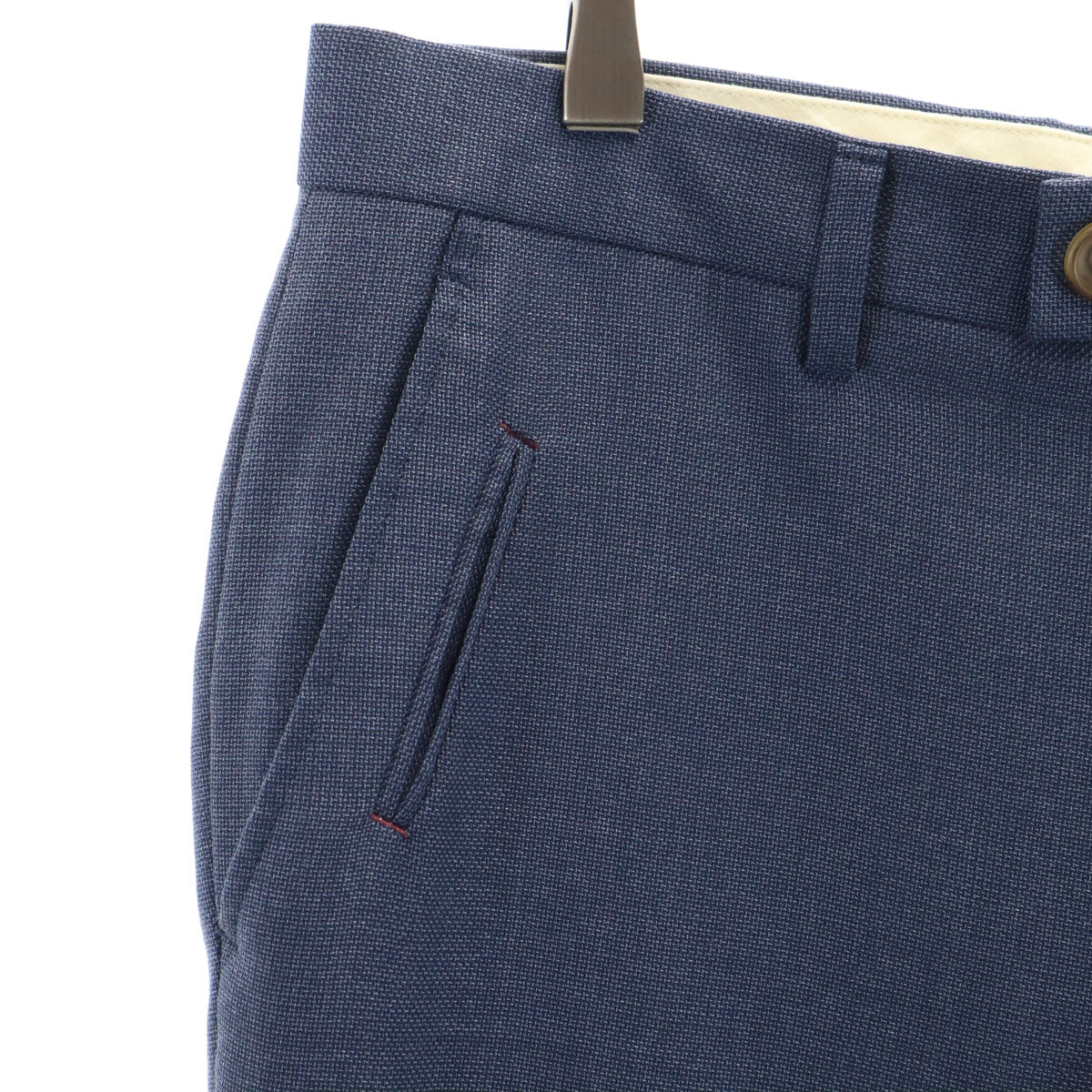 PAUL SMITH COLLECTION ポールスミスコレクション シルクブレンド 日本製 スラックスパンツ 82 ネイビー系 メンズ