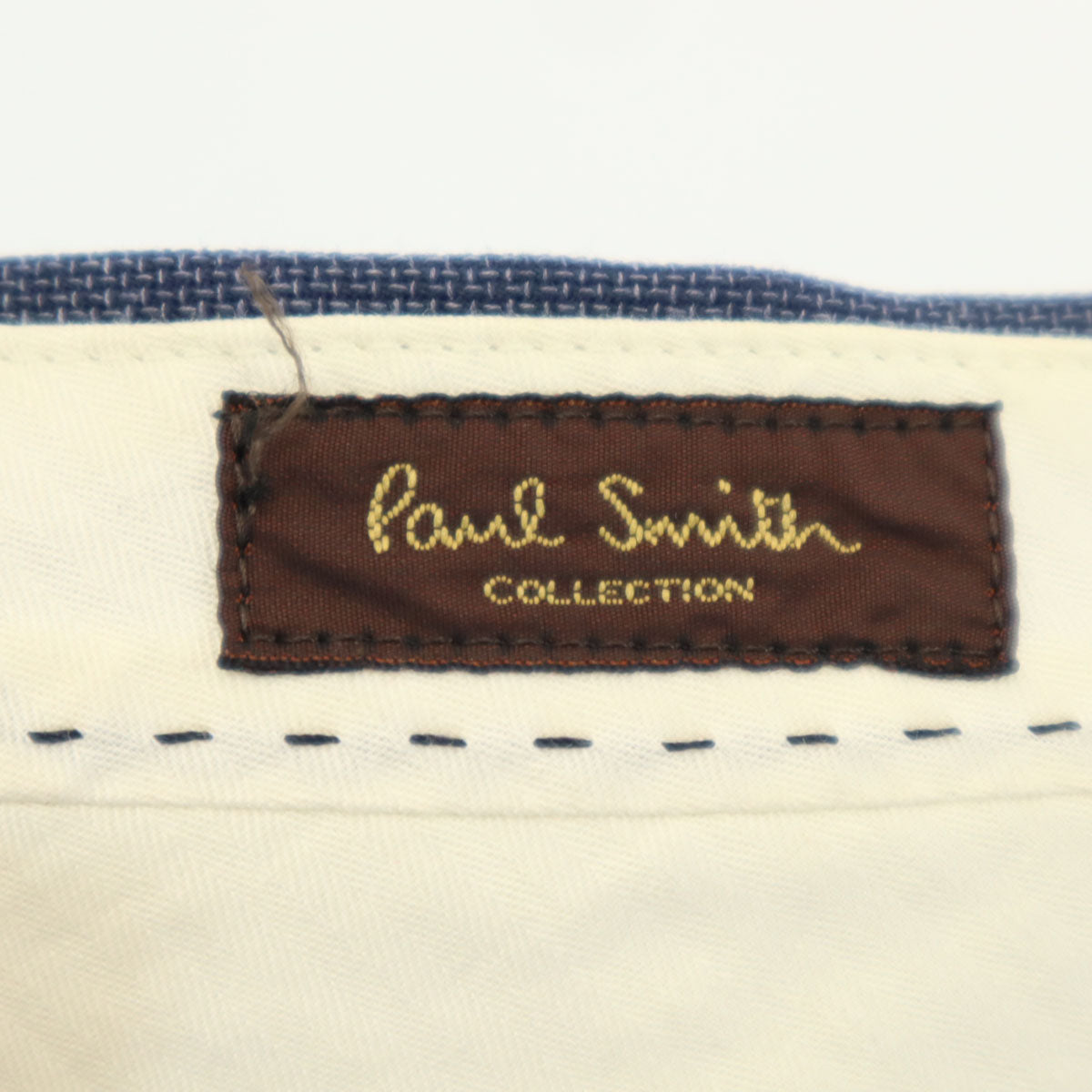 PAUL SMITH COLLECTION ポールスミスコレクション シルクブレンド 日本製 スラックスパンツ 82 ネイビー系 メンズ