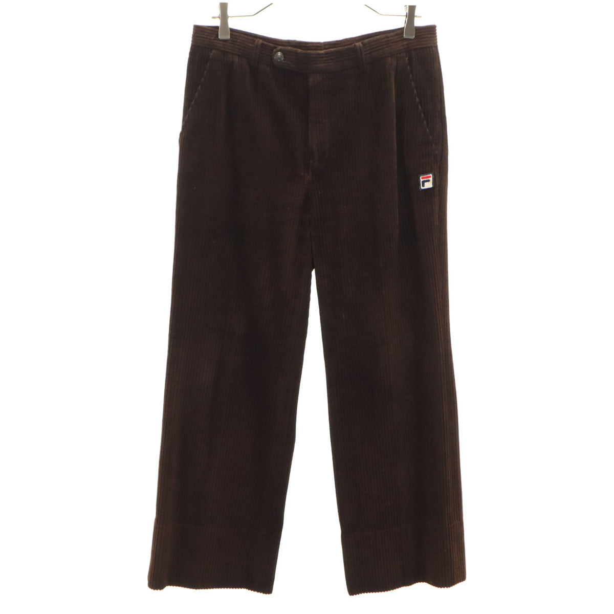 FILA フィラ 80s 90s イタリア製 オールド コーデュロイパンツ 48 ブラウン メンズ
