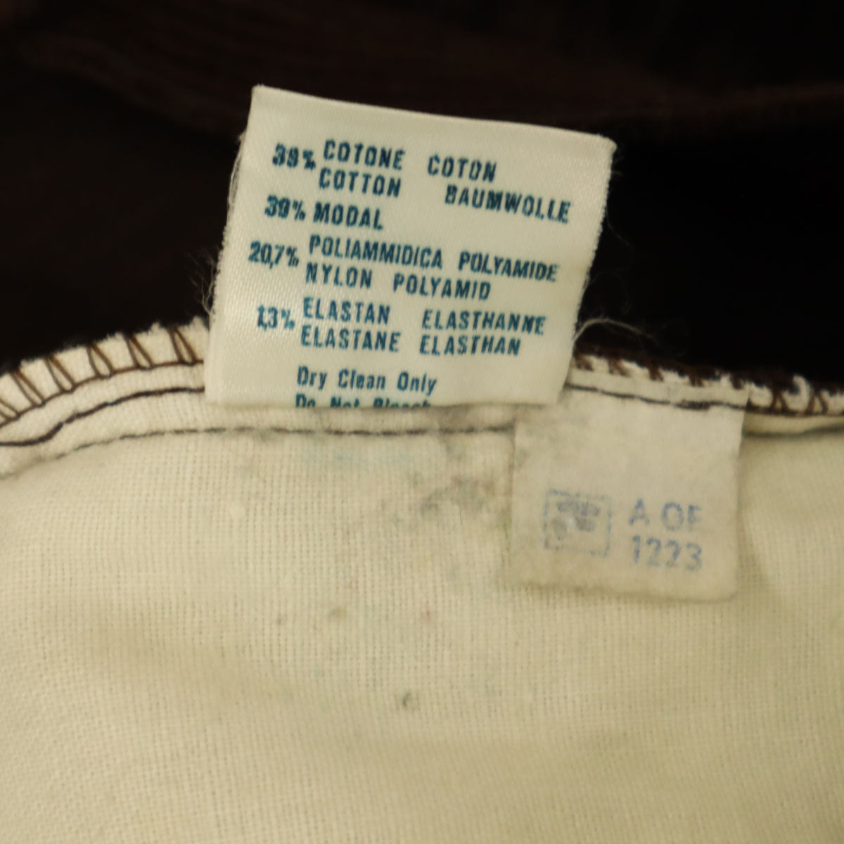 FILA フィラ 80s 90s イタリア製 オールド コーデュロイパンツ 48 ブラウン メンズ