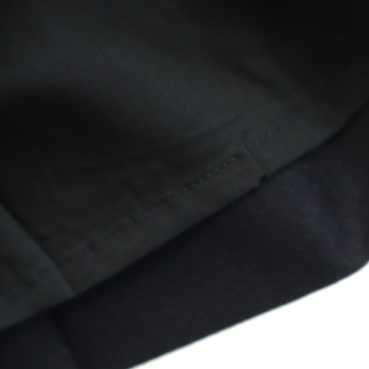 未使用 ebure エブール 日本製 ハイウエスト ワイドパンツ 38 ネイビー レディース