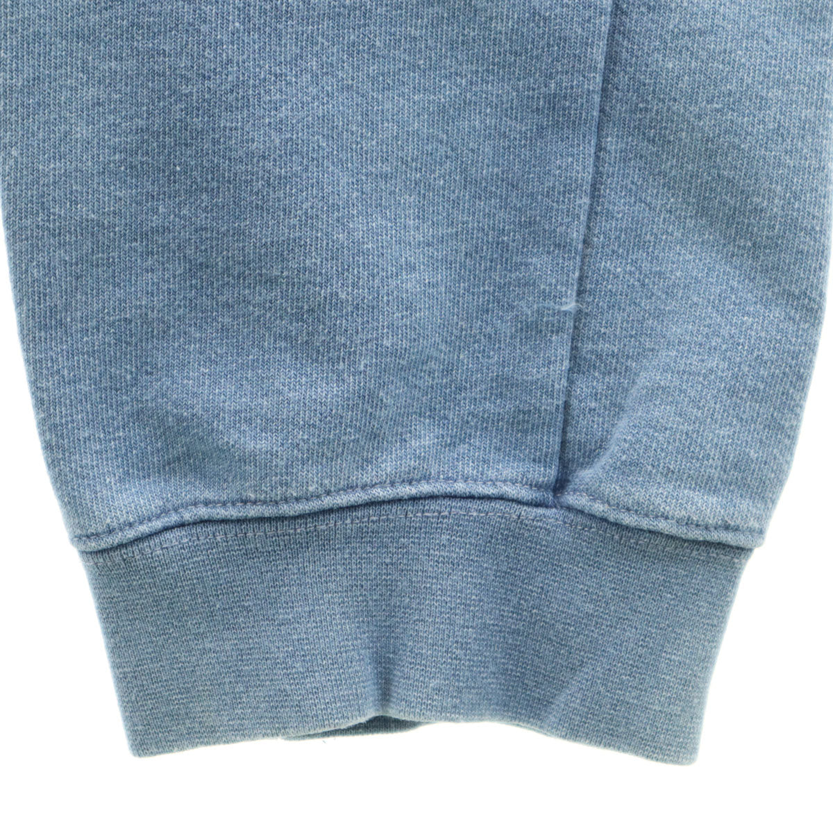 A BATHING APE PIRATE STORE アベイシングエイプ パイレーツストア インディゴ染め スウェットパンツ L 水色 メンズ