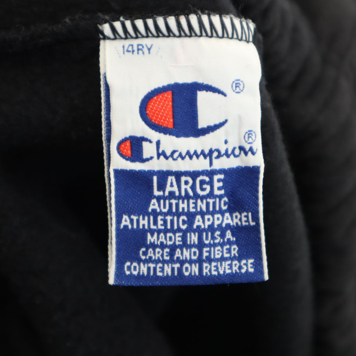Champion チャンピオン 90s USA製 オールド スウェットパンツ L ブラック 裏起毛 メンズ