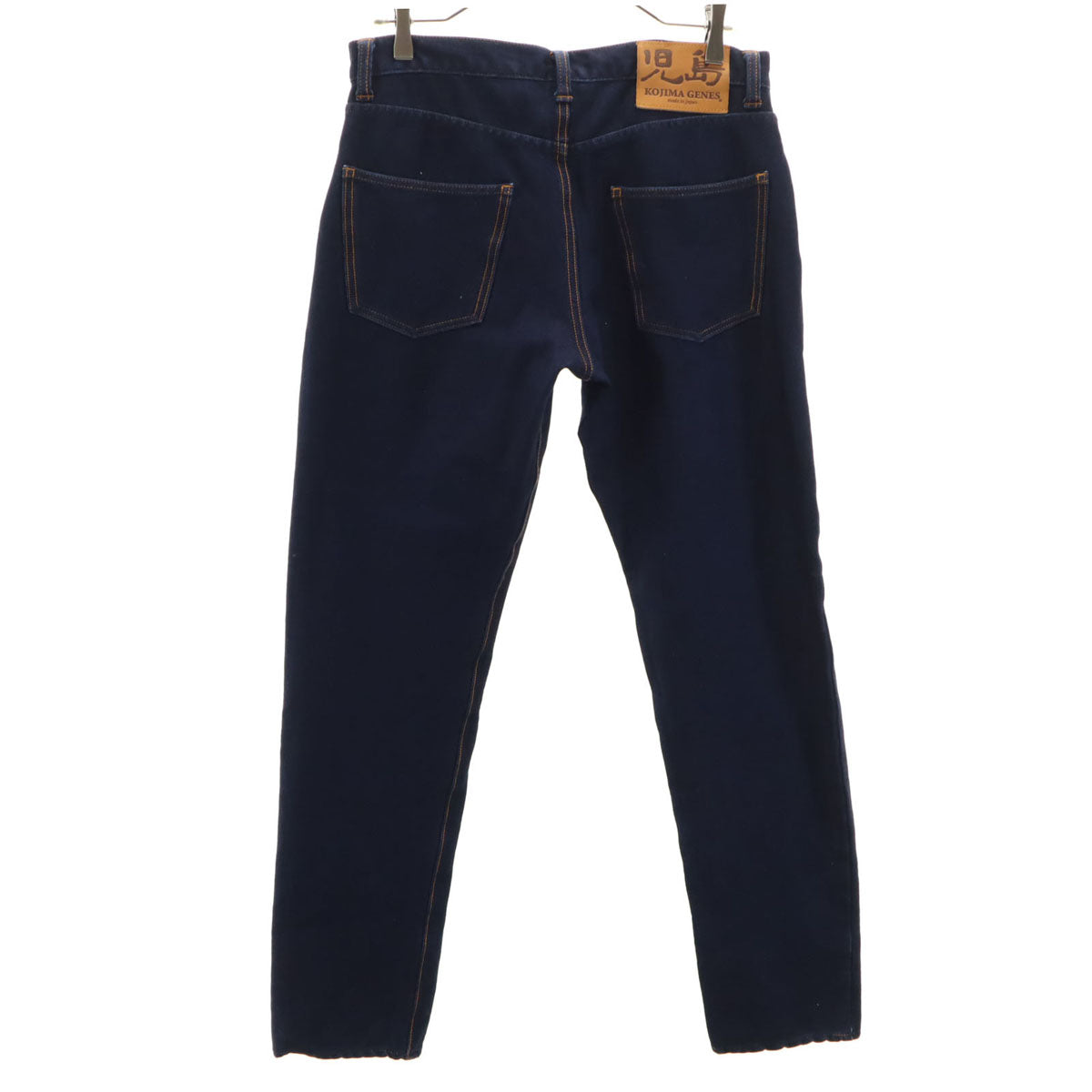 児島ジーンズ コジマジーンズ 日本製 デニムパンツ W34 ネイビー 裏起毛 ジーンズ メンズ