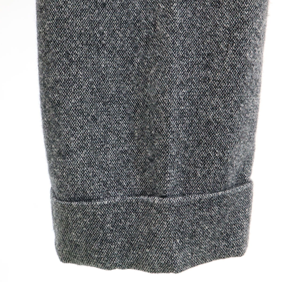 LANVIN ランバン 日本製 ウールブレンド テーパードパンツ 38 グレー系 レディース