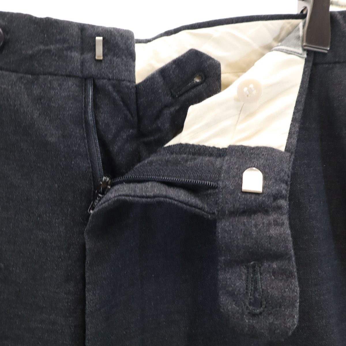 Christian Dior MONSIEUR クリスチャンディオール ムッシュ 90s ウール オールド スラックスパンツ 89 グレー メンズ