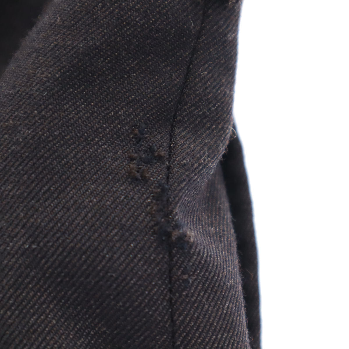 COMME des GARCONS HOMME コムデギャルソンオム 90s 1990年 日本製 ウール オールド スラックスパンツ S ブラウン メンズ