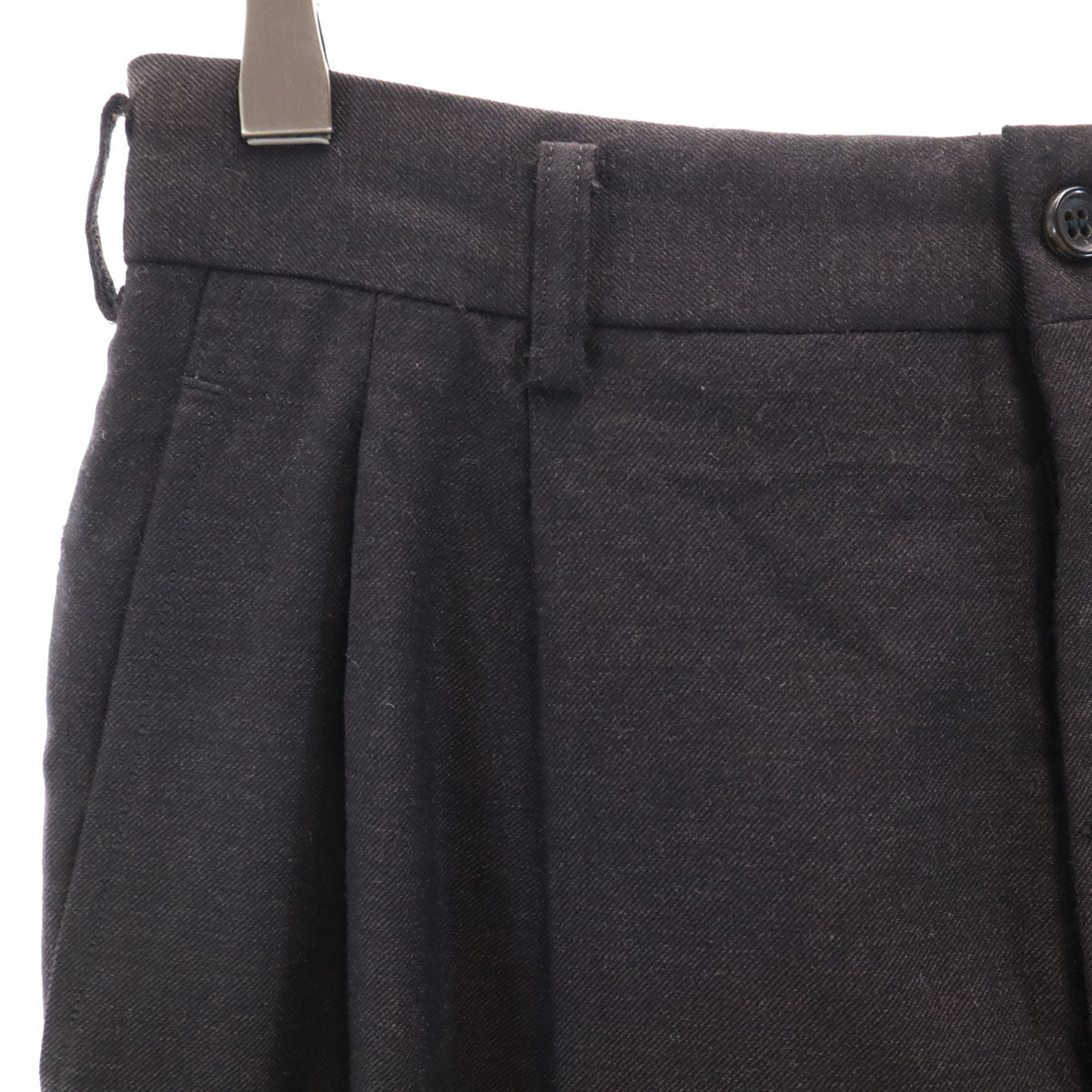 COMME des GARCONS HOMME コムデギャルソンオム 90s 1990年 日本製 ウール オールド スラックスパンツ S ブラウン メンズ