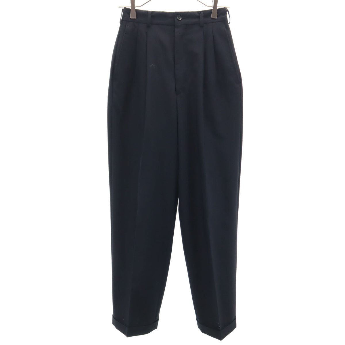 COMME des GARCONS HOMME コムデギャルソンオム 90s 1991年 日本製 ウール オールド スラックスパンツ S ブラック系 メンズ