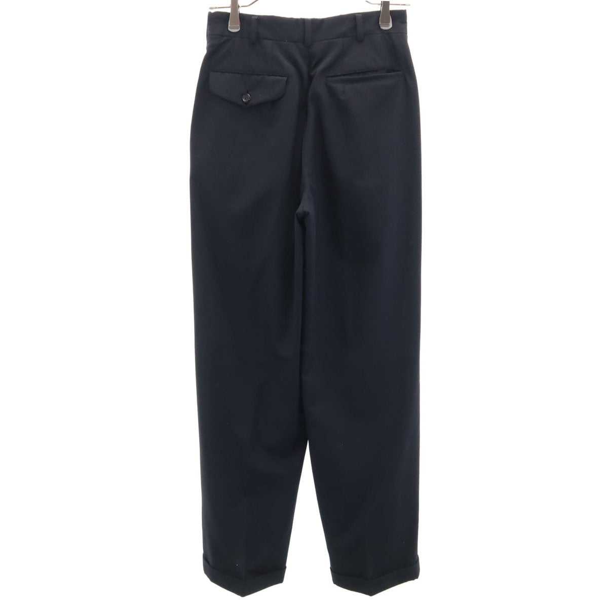 COMME des GARCONS HOMME コムデギャルソンオム 90s 1991年 日本製 ウール オールド スラックスパンツ S ブラック系 メンズ