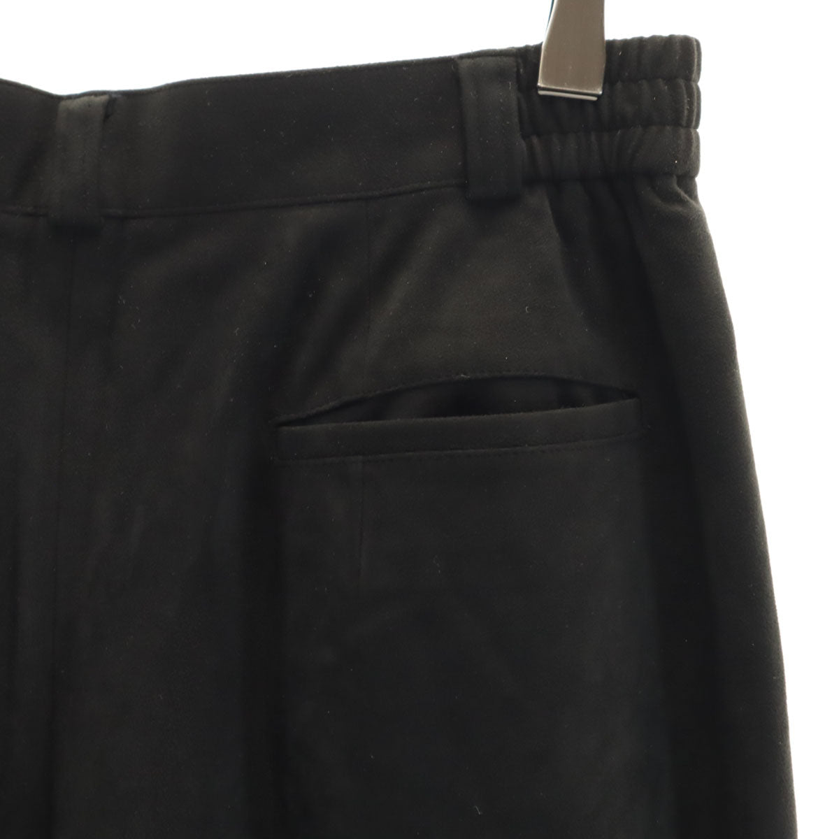 Chloe SPORTS クロエスポーツ フェイクスエード テーパードパンツ LL ブラック レディース