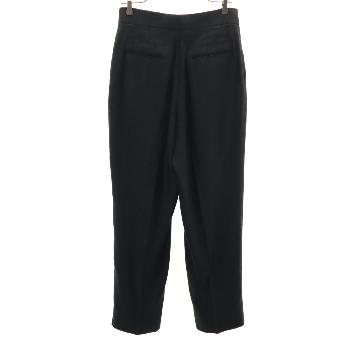 CHAOS GENTLEMAN LADY カオスジェントルマンレディ 日本製 スラックスパンツ 38 ブラック レディース