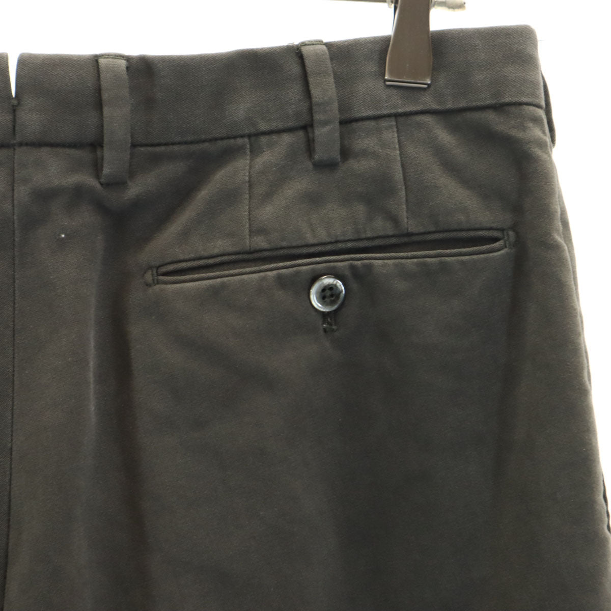 INCOTEX インコテックス スラックスパンツ 48 チャコールグレー メンズ