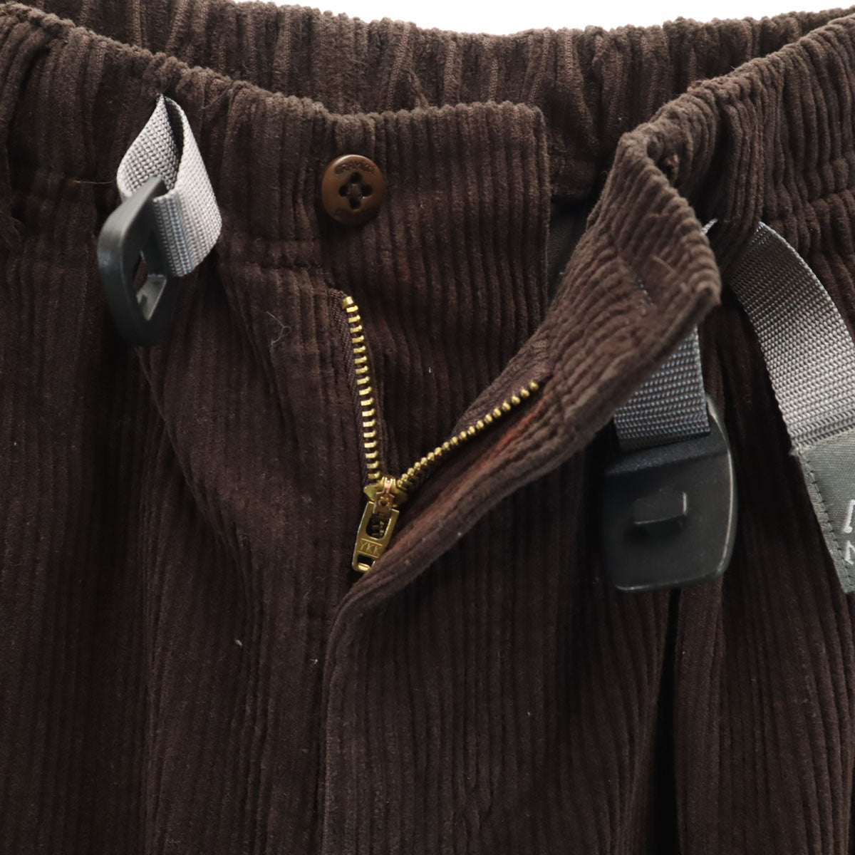 Gramicci グラミチ オッシュマンズ 8ウェールズ コーデュロイ ワイド テーパードパンツ S ブラウン アウトドア メンズ