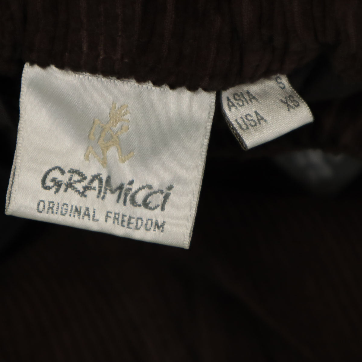 Gramicci グラミチ オッシュマンズ 8ウェールズ コーデュロイ ワイド テーパードパンツ S ブラウン アウトドア メンズ