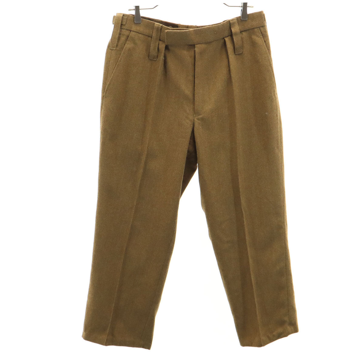イギリス陸軍 ALL RANKS No.2 DRESS ウール トラウザーズ オフィサー パンツ 72/88/104 ブラウン メンズ