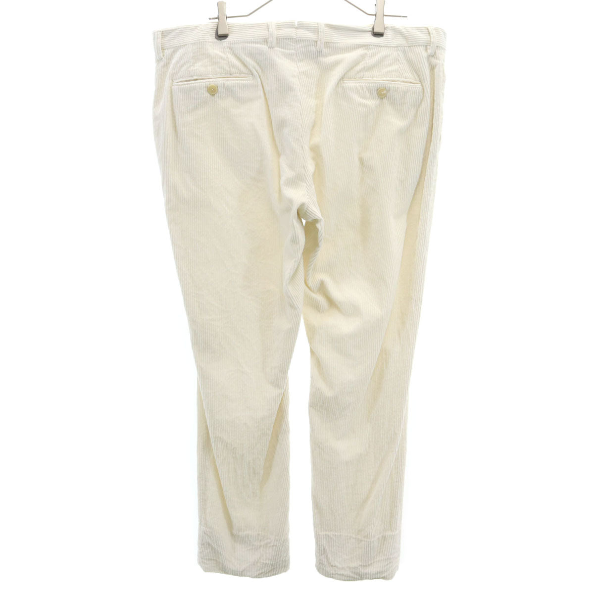 ETRO エトロ イタリア製 コーデュロイパンツ 56 ホワイト ビッグサイズ メンズ