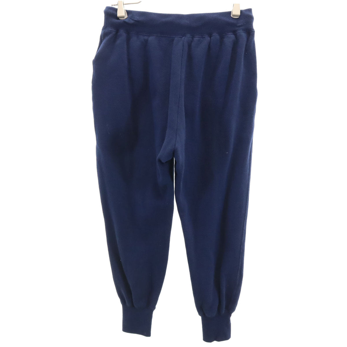 sacai luck サカイラック 日本製 クロップド スウェットパンツ 2 ネイビー 裏起毛 レディース