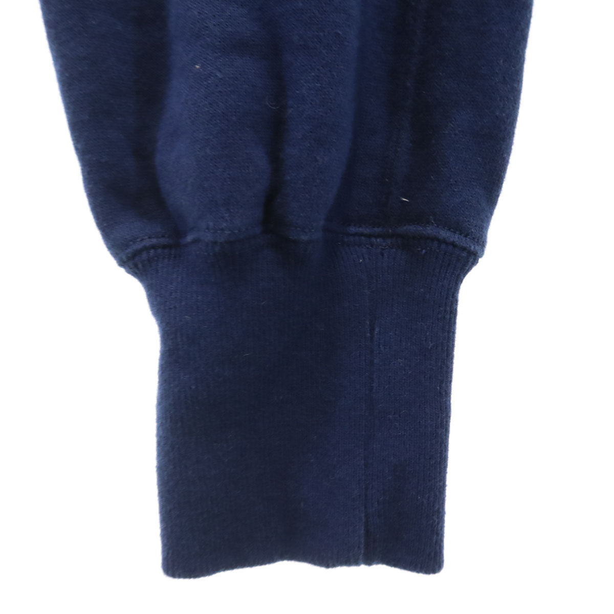 sacai luck サカイラック 日本製 クロップド スウェットパンツ 2 ネイビー 裏起毛 レディース