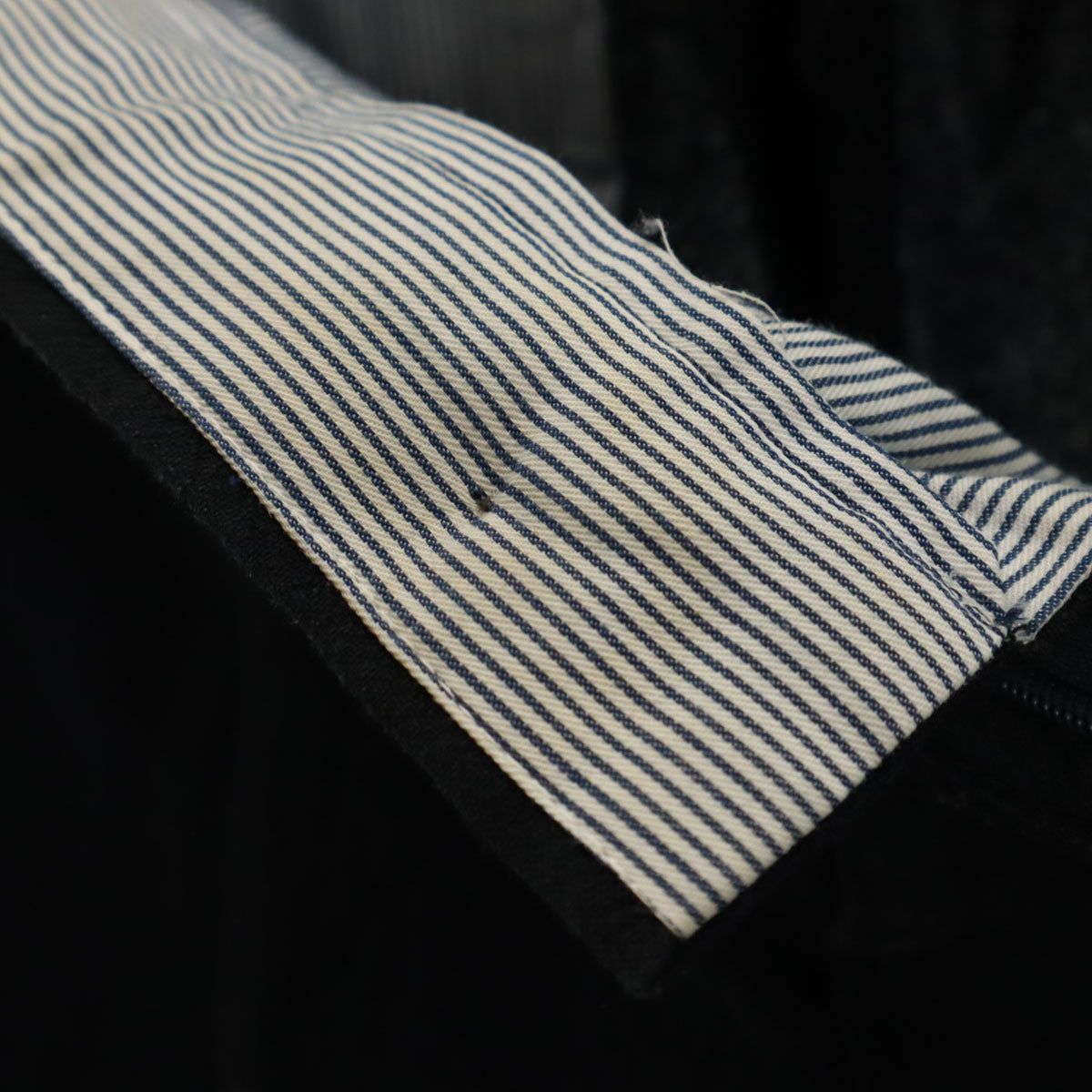 MACKINTOSH PHILOSOPHY マッキントッシュフィロソフィー ブラックウォッチ チェック柄 テーパードパンツ 36 ネイビー メンズ