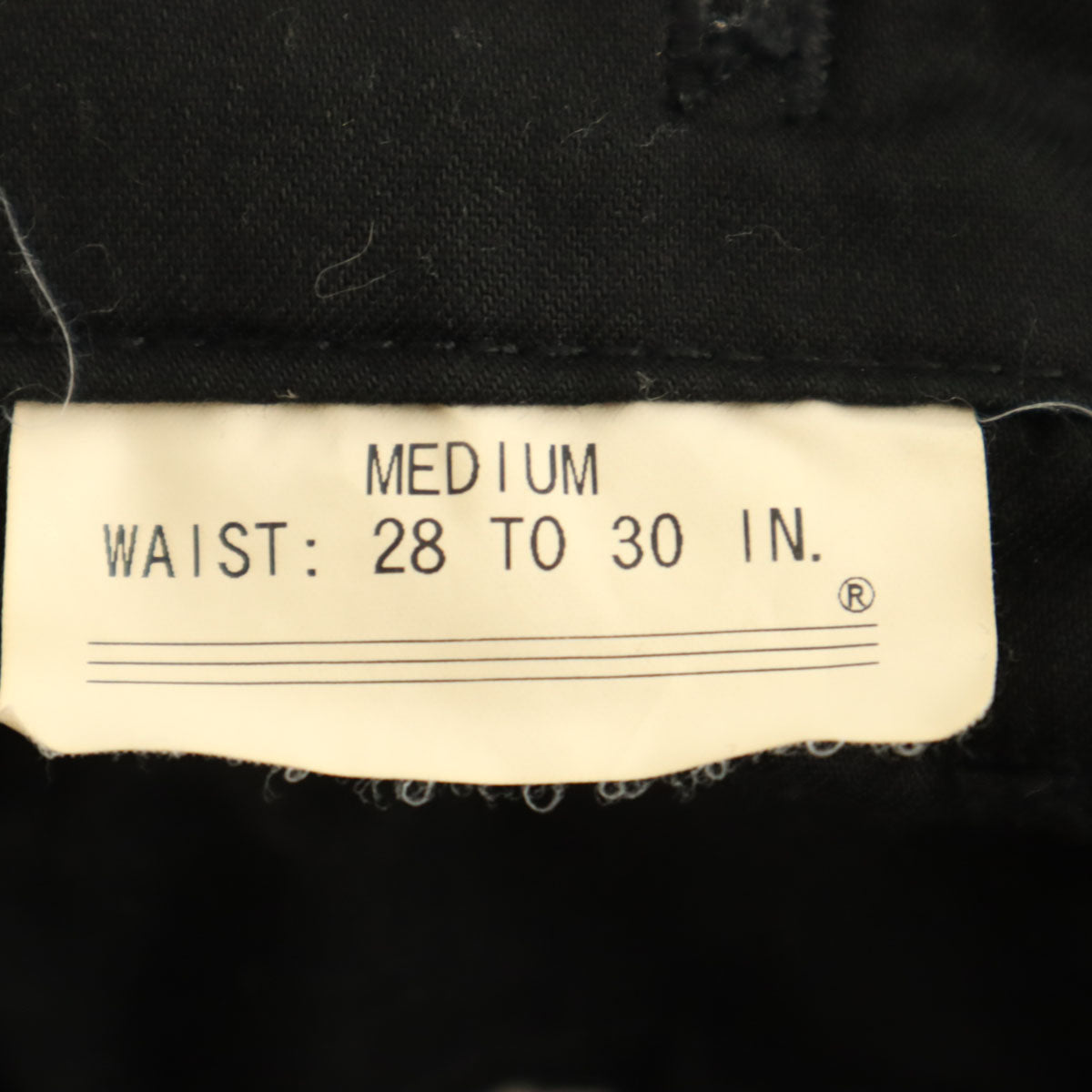 ALPHA アルファ JOHN'S CLOTHING ジョンズクロージング コラボ ヴィンテージ加工 タイト カーゴパンツ M ブラック メンズ