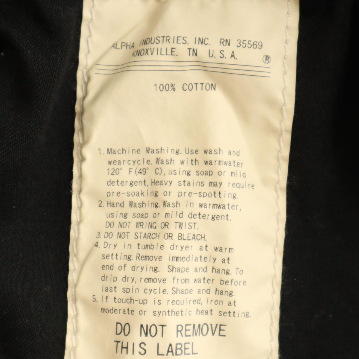 ALPHA アルファ JOHN'S CLOTHING ジョンズクロージング コラボ ヴィンテージ加工 タイト カーゴパンツ M ブラック メンズ