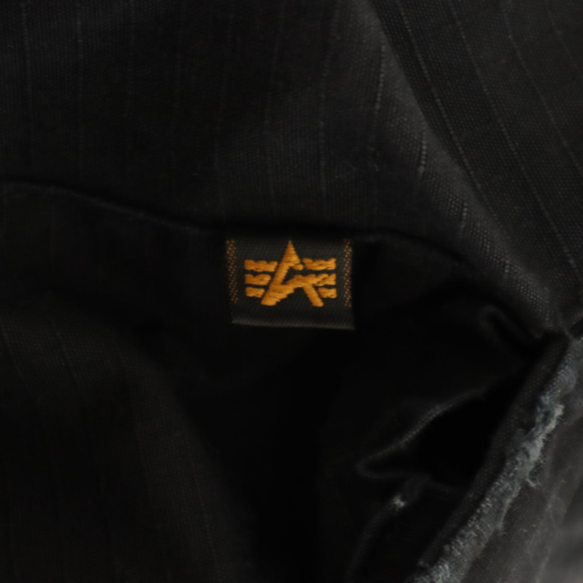 ALPHA アルファ JOHN'S CLOTHING ジョンズクロージング コラボ ヴィンテージ加工 タイト カーゴパンツ M ブラック メンズ