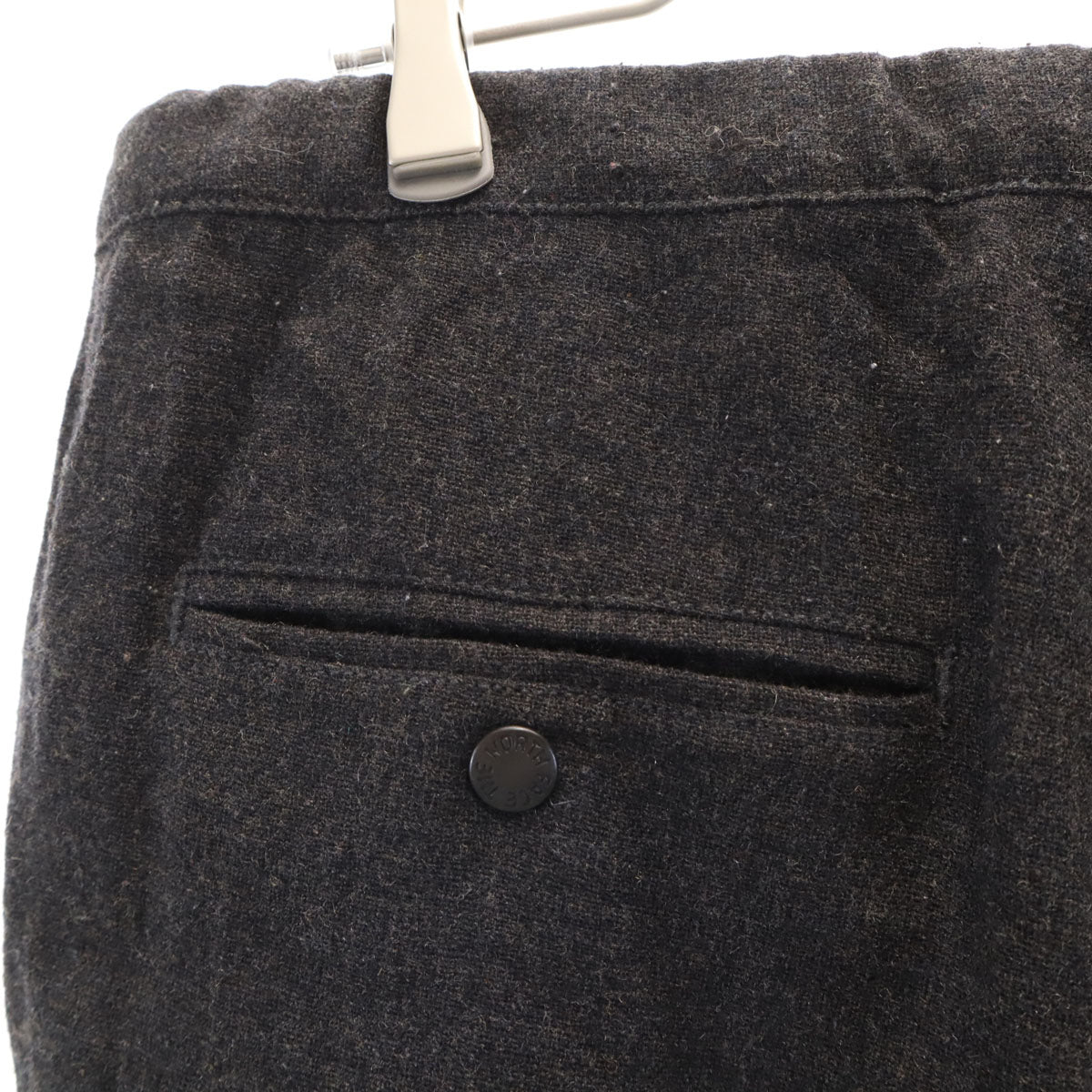 THE NORTH FACE ザノースフェイス ウールブレンド カーゴパンツ XL チャコール アウトドア NB81673 メンズ