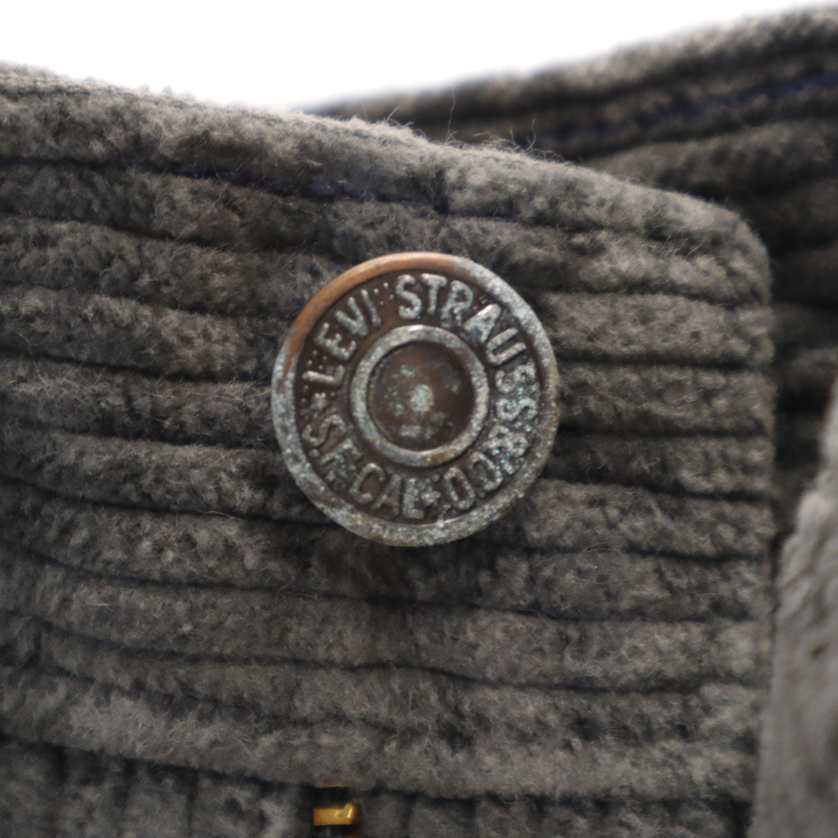 Levi's リーバイス 80s ユーロ ヴィンテージ コーデュロイパンツ w34 グレー レディース