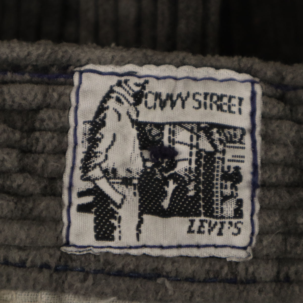 Levi's リーバイス 80s ユーロ ヴィンテージ コーデュロイパンツ w34 グレー レディース