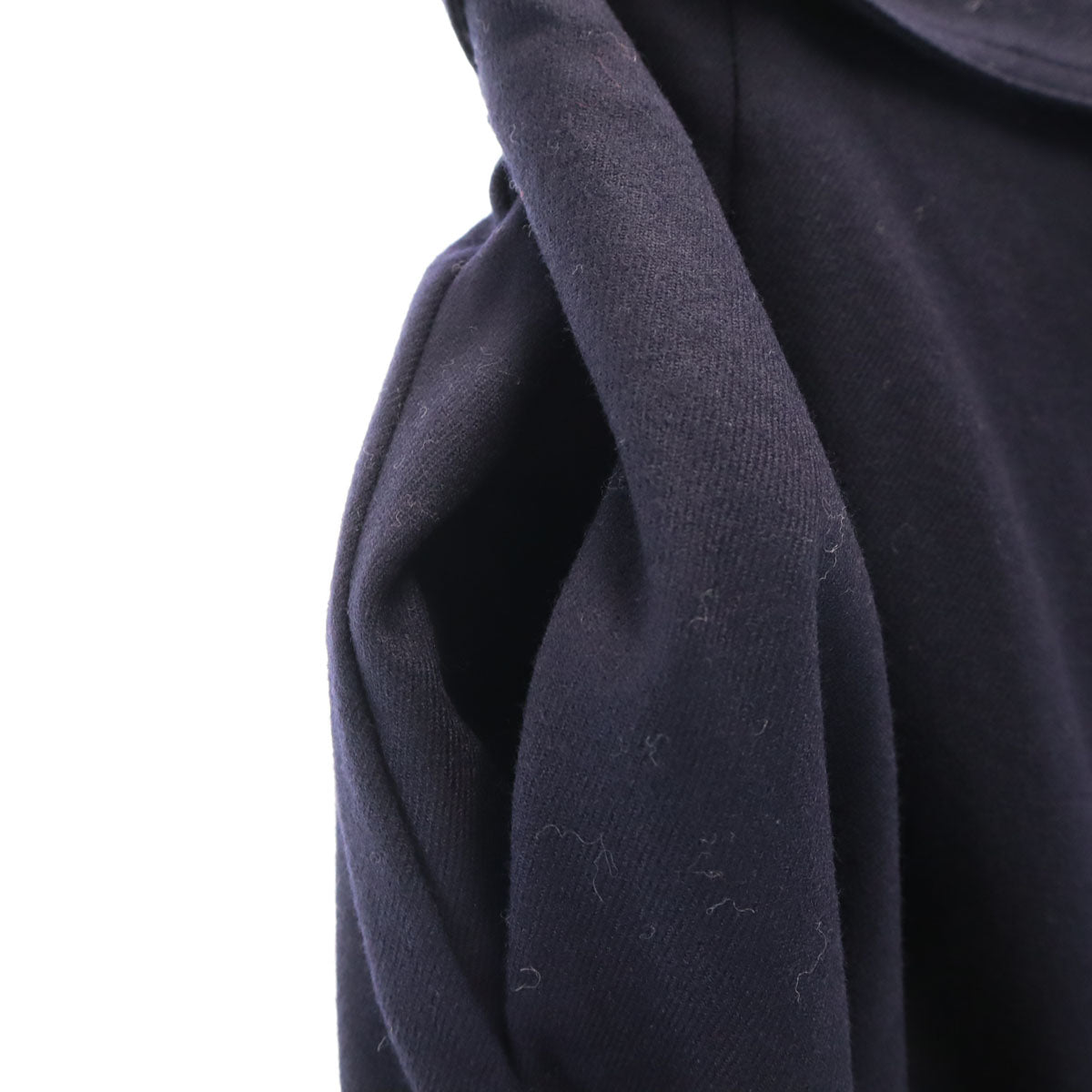 美品 BLUE LABEL CRESTBRIDGE ブルーレーベルクレストブリッジ クロップド丈 ワイドパンツ 36 ネイビー レディース