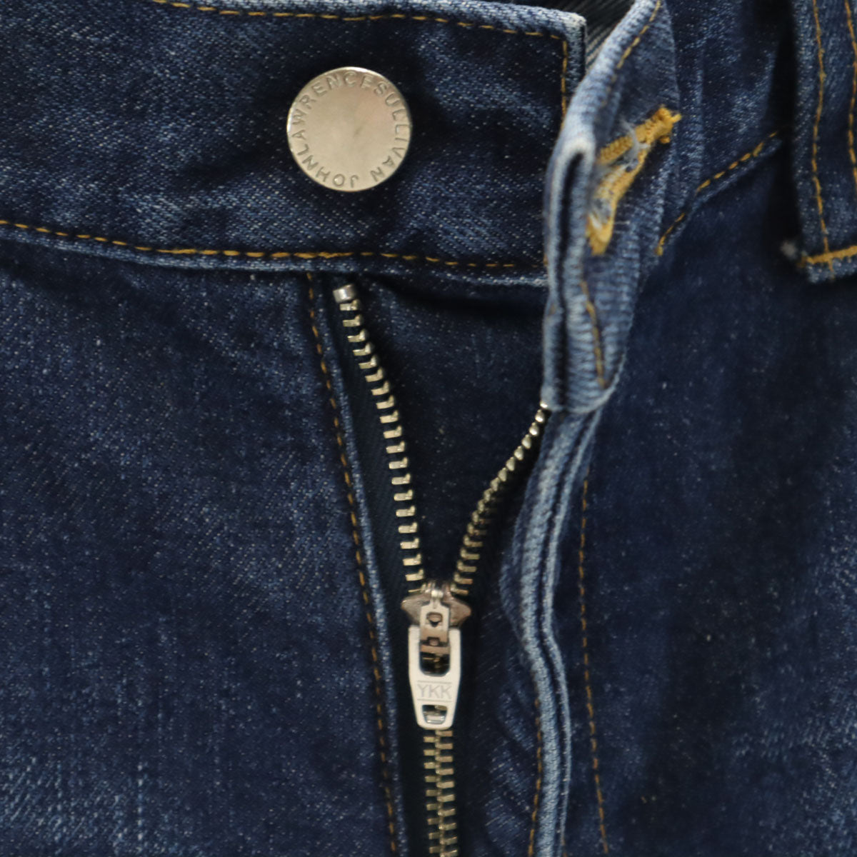 JOHN LAWRENCE SULLIVAN ジョンローレンスサリバン 日本製 切替 デニムパンツ 8 インディゴブルー ジーンズ レディース