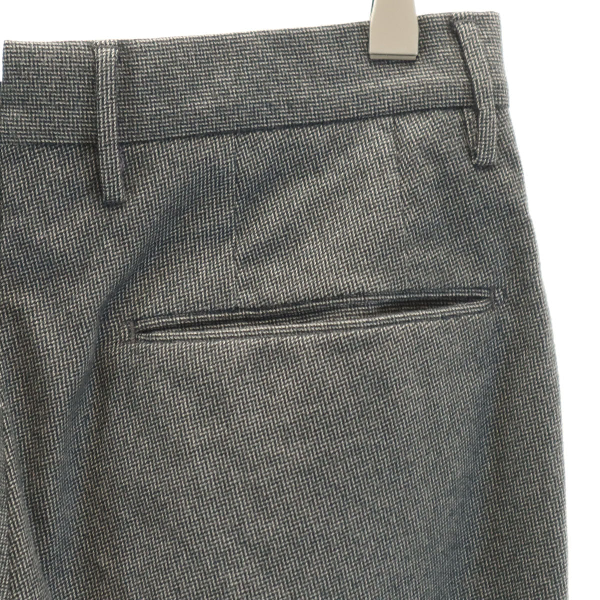 INCOTEX インコテックス 総柄 スリムフィット スラックスパンツ 44 グレー メンズ