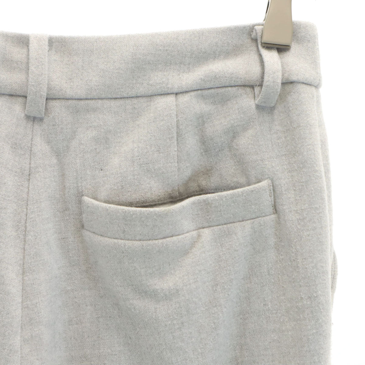 FRAMeWORK フレームワーク 日本製 ロングパンツ 34 グレー レディース