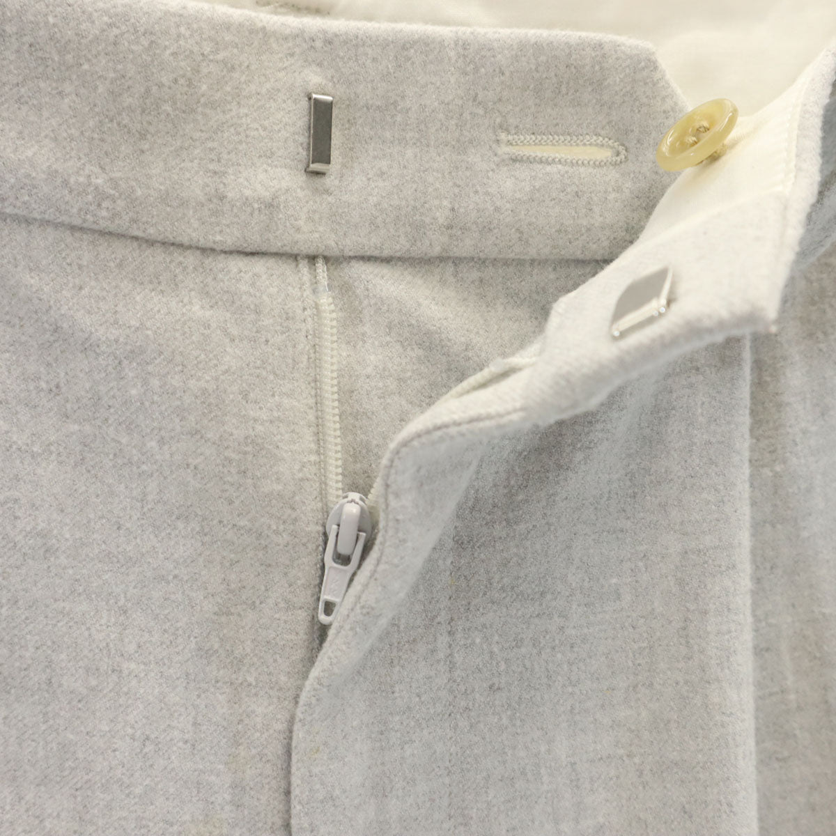 FRAMeWORK フレームワーク 日本製 ロングパンツ 34 グレー レディース