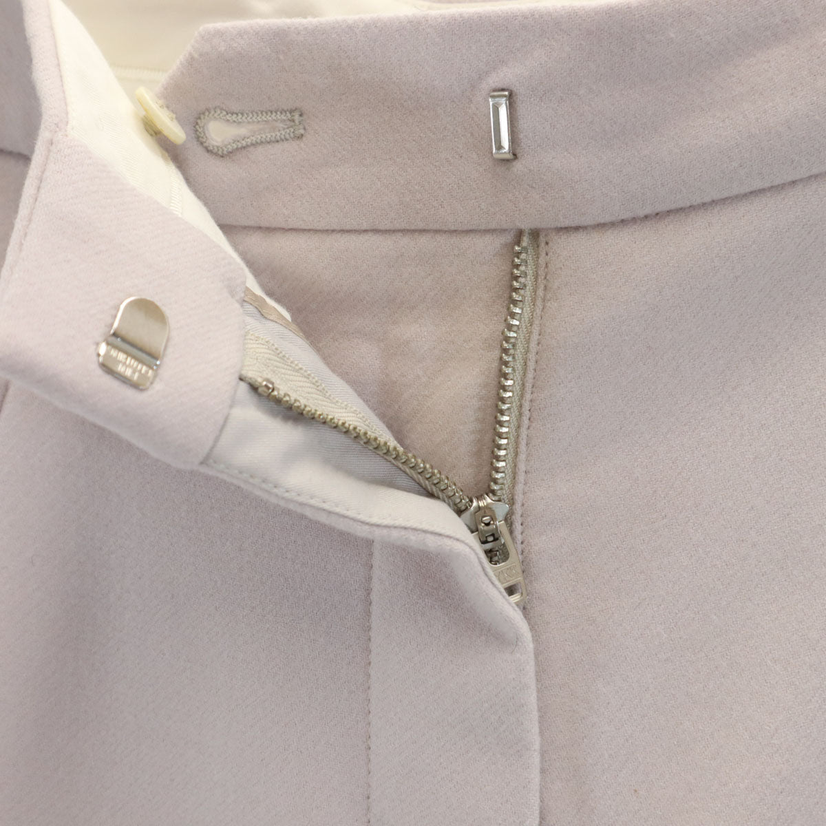 CYCLAS シクラス 日本製 ワイドパンツ 38 パープルグレー レディース