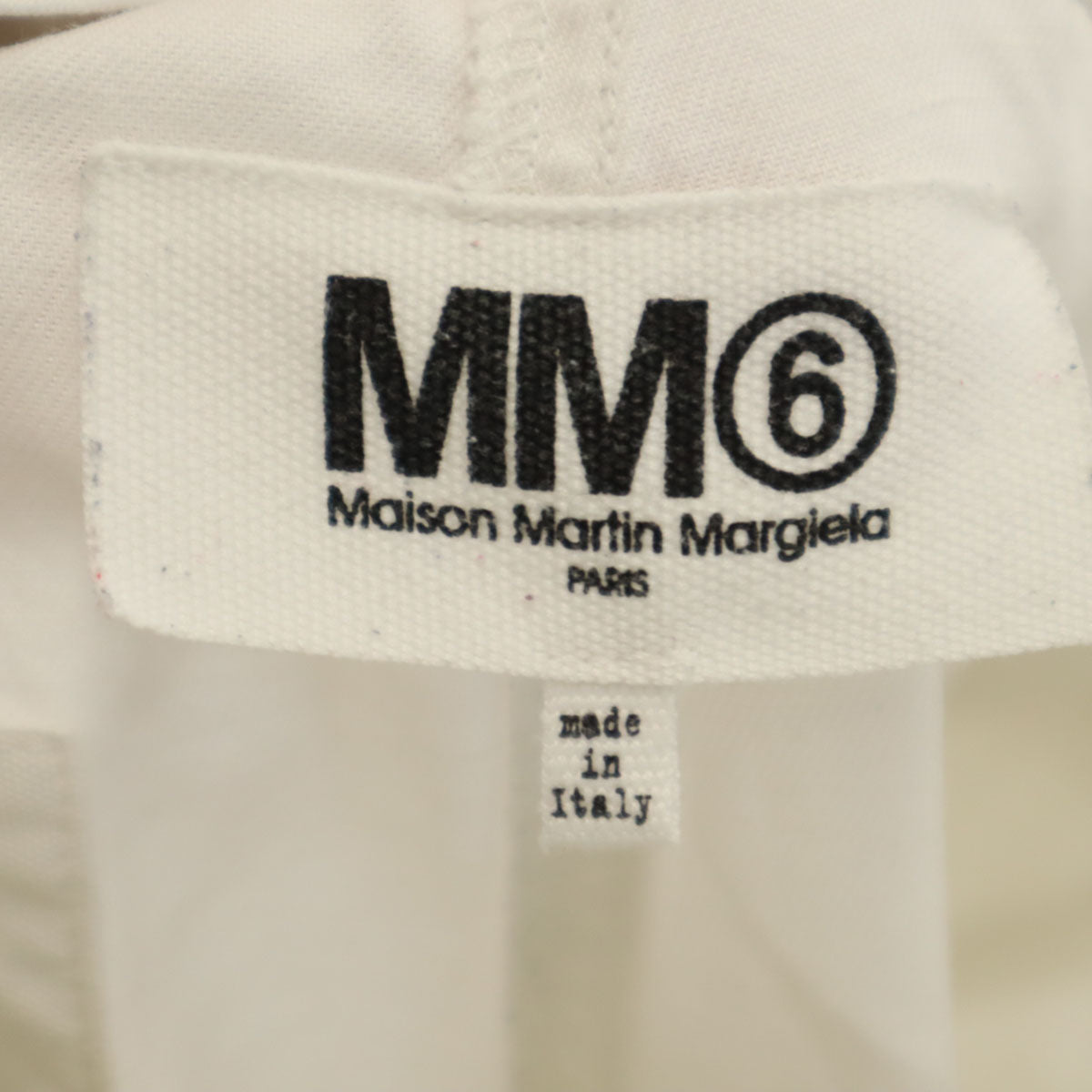 MM6 Maison Martin Margiela エムエムシックス メゾンマルタンマルジェラ イタリア製 イージーパンツ 38 ホワイト レディース