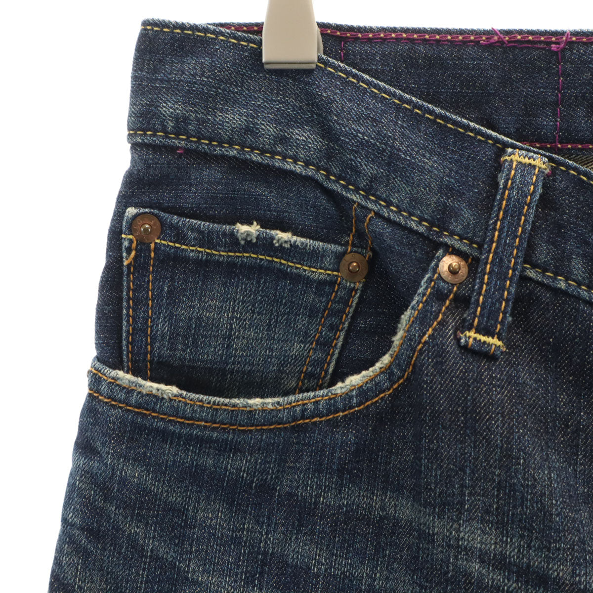 Levi's リーバイス 502 パープルパッケージ ストレートデニムパンツ W29 インディゴ ジーンズ メンズ