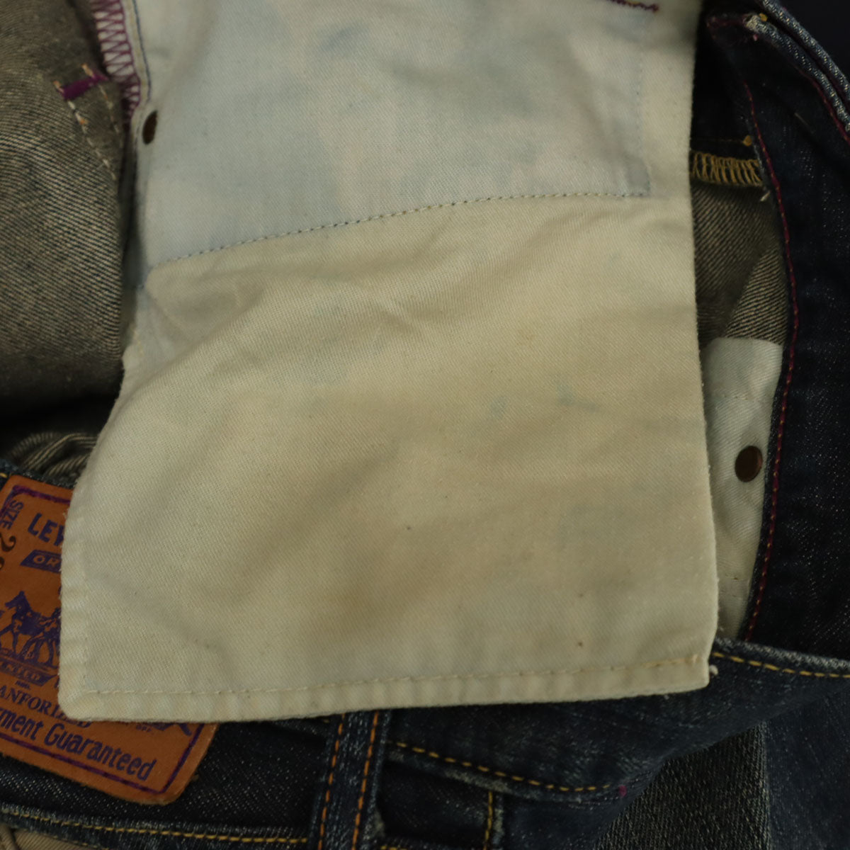 Levi's リーバイス 502 パープルパッケージ ストレートデニムパンツ W29 インディゴ ジーンズ メンズ