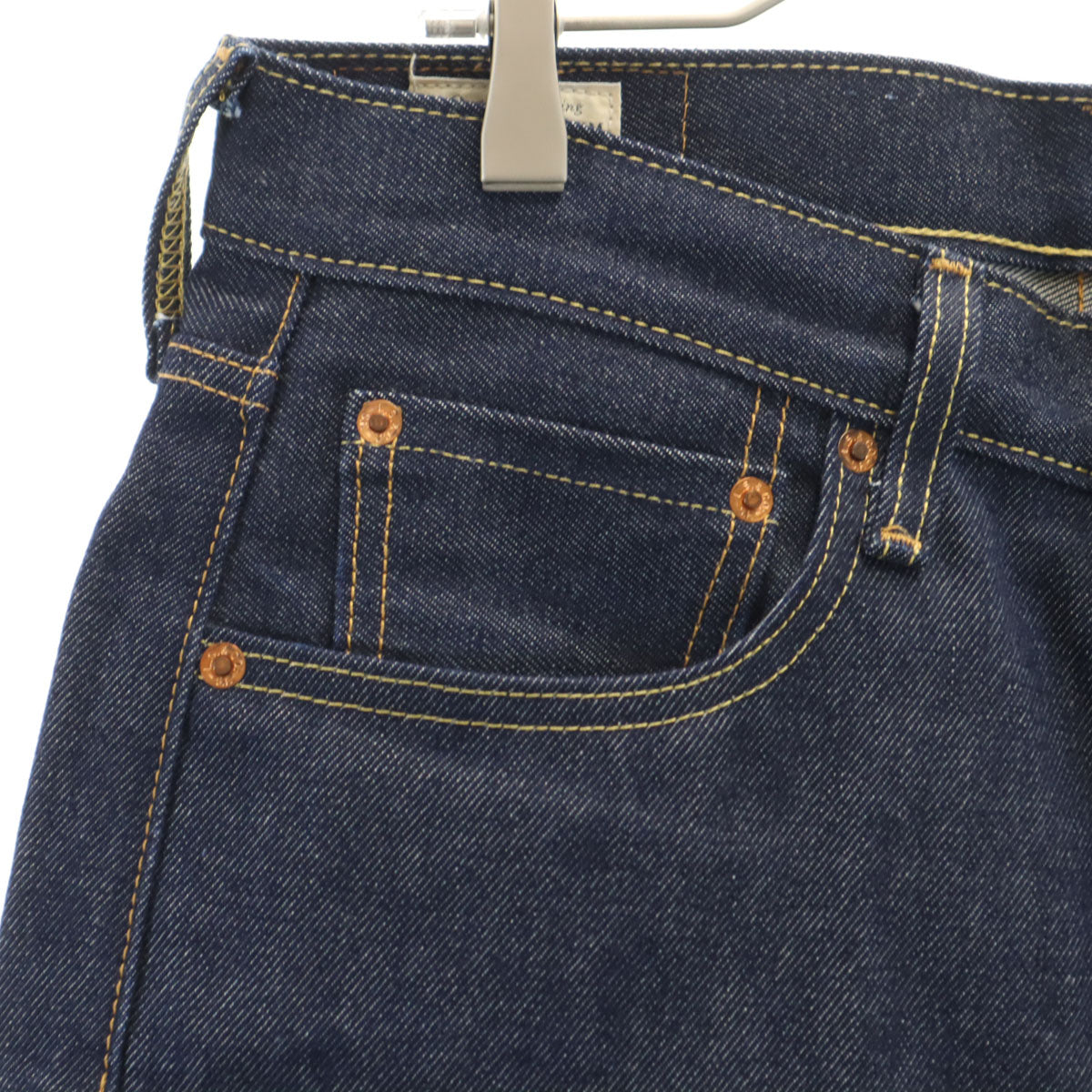 美品 LEVI'S PREMIUM リーバイスプレミアム 501 ビッグE 赤耳 ストレートデニムパンツ W29 インディゴ ジーンズ セルビッチ Vステッチ メンズ